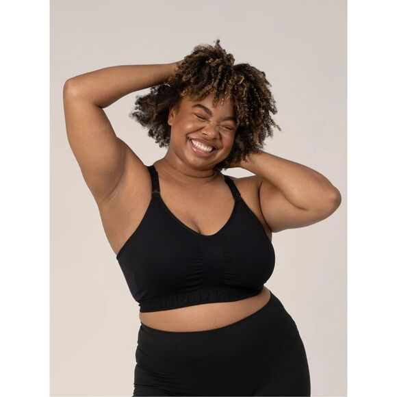 Kindred Bravely Womens Black Sublime Pull On Nursing Bra Size Medium - Picture 1 of 7